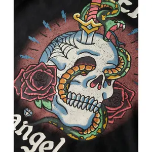 Oversized T-shirt met tattoo dessin voor vrouwen Superdry image-2