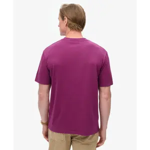 Printed chest T-shirt Superdry Travel Postcard image-3