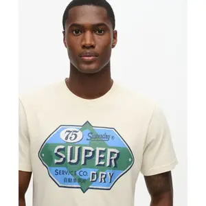 T-shirt met patroon Superdry Gasoline image-5
