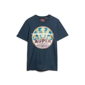 T-shirt met patroon Superdry Workwear Gasoline image-0