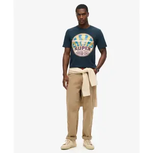 T-shirt met patroon Superdry Workwear Gasoline image-2