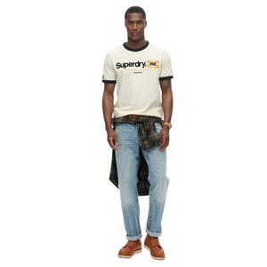 T-Shirt Superdry Core Logo Ringer Workwear image-2