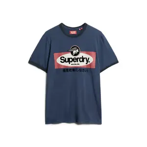 T-Shirt Superdry Core Logo Ringer Workwear image-0