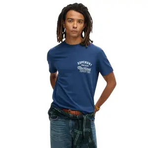 Chest print T-shirt Superdry Copper Label image-1