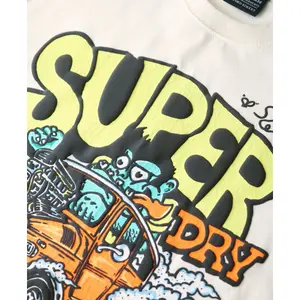 Φαρδύ T-shirt Superdry Dragnut Odd Rods image-5