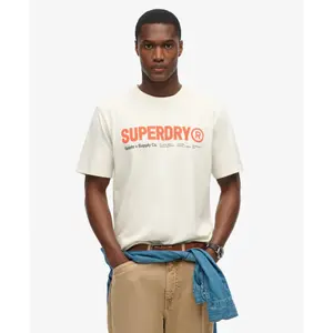 Φαρδύ T-shirt με λογότυπο Superdry Utility Sport image-2
