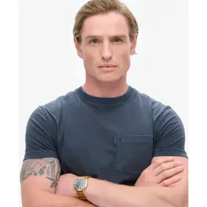 Washed pocket T-shirt Superdry Essential image-4