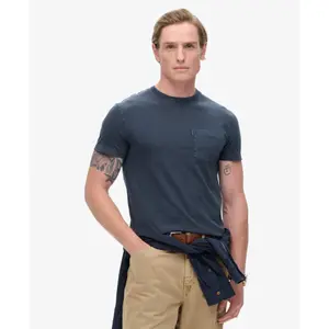 Washed pocket T-shirt Superdry Essential image-2