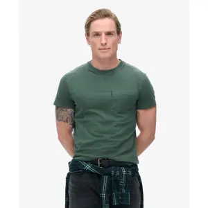 Washed pocket T-shirt Superdry Essential image-2