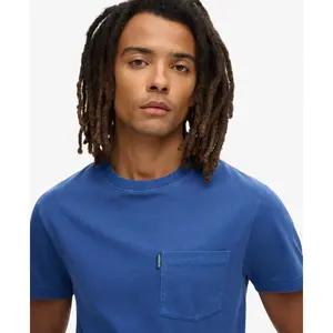 Washed pocket T-shirt Superdry Essential image-4