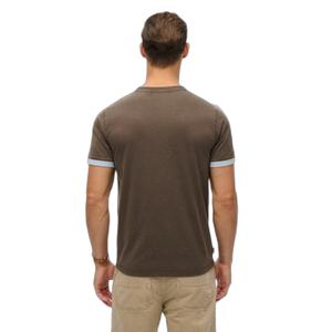 Gestreiftes Retro-T-Shirt Superdry Essential Logo image-3