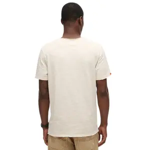 T-shirt flammé à bords bruts Superdry image-3