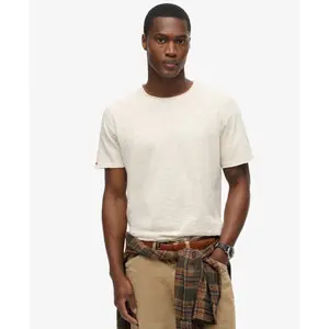 T-shirt flammé à bords bruts Superdry image-1