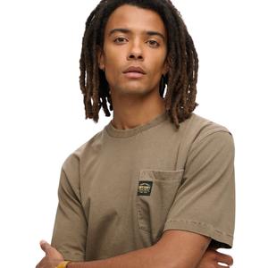 T-shirt à poche et surpiqûre contrastée Superdry image-3