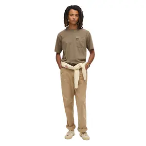 T-shirt à poche et surpiqûre contrastée Superdry image-0