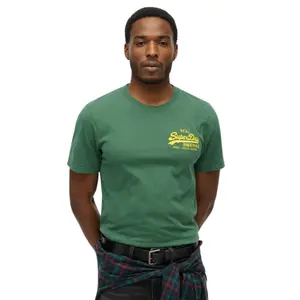 Camiseta casual con logo bordado Superdry Vintage image-1