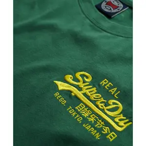 Camiseta casual con logo bordado Superdry Vintage image-5