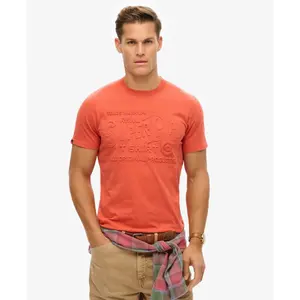 Camiseta tipo en relieve Superdry image-2
