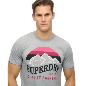 Classic casual T-shirt Superdry Great image-4