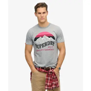 Classic casual T-shirt Superdry Great image-2