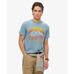 Classic casual T-shirt Superdry Great image-2