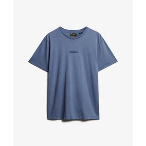 m1012131a-9jo-t-shirt-superdry-micro-logo-blau-grau-sandstein