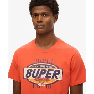 Camiseta Superdry Gasoline Graphic Relaxed image-4