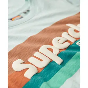 Camiseta informal de rayas Superdry image-5