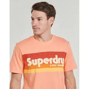 Koszulka Superdry Terrain Logo Stripe Relxed image-4