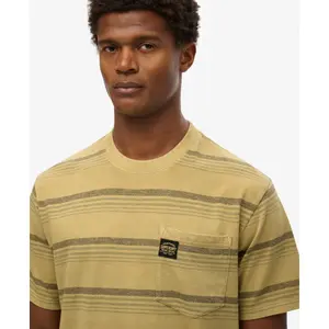 T-shirt Superdry Contrast Stripe Pocket image-4