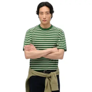 m1012146a-m68-t-shirt-superdry-grun-gestreift