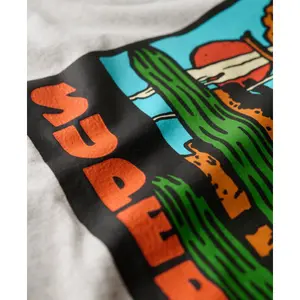 Patterned T-shirt Superdry Travel Postcard image-2