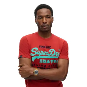 T-Shirt Superdry Duo Vintage Logo image-4