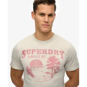 T-shirt Superdry Lo-fi Outdoor Mono image-4