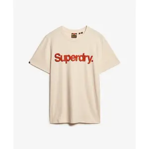 m1012197a-1lg-t-shirt-superdry-core-logo-shadow-haferbeige
