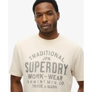 Camiseta Superdry Machined Goods Workwear image-4