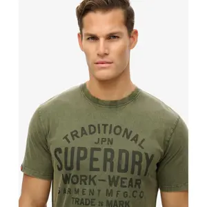 Camiseta Superdry Machined Goods Workwear image-4
