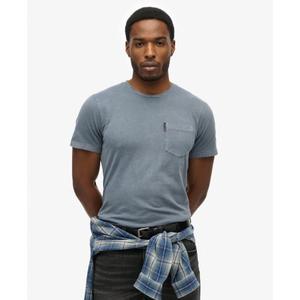 m1012206a-e9r-t-shirt-con-tasca-superdry-classic-essential-washed-faded-navy