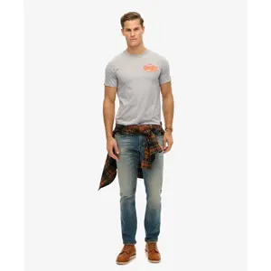 Casual T-shirt with embroidered logo Superdry Vintage image-2