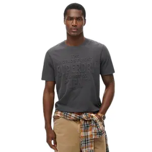 Embossed logo T-shirt Superdry image-2