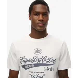 Washed out T-shirt Superdry image-4