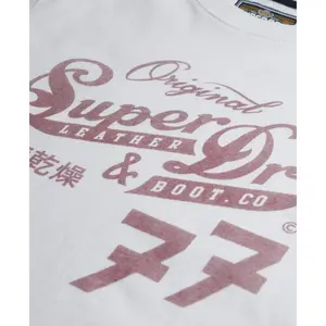 T-shirt Superdry Leather & Boot Co Script image-5