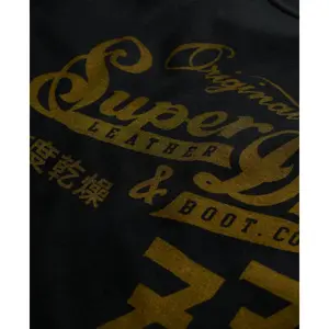 T-shirt Superdry Leather & Boot Co Script image-5