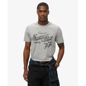 T-shirt Superdry Leather & Boot Co Script image-1