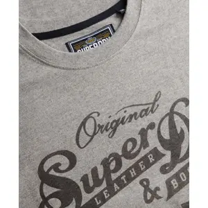 T-shirt Superdry Leather & Boot Co Script image-5