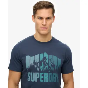 T-shirt Superdry Mountain Rainbow image-4