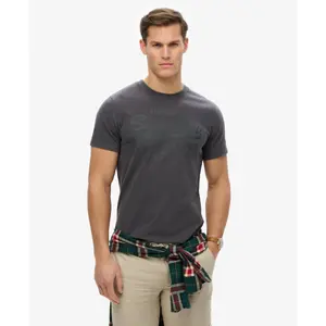 Tone-on-tone T-shirt Superdry Vintage Logo image-0