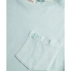 Linen T-shirt with pocket Superdry Classic image-1