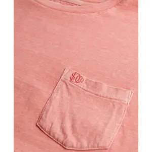 Linen T-shirt with pocket Superdry Classic image-1