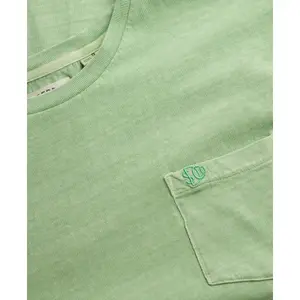 Linen T-shirt with pocket Superdry Classic image-1